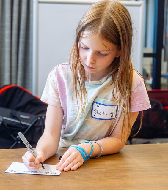 Writing plans by hand during a build session